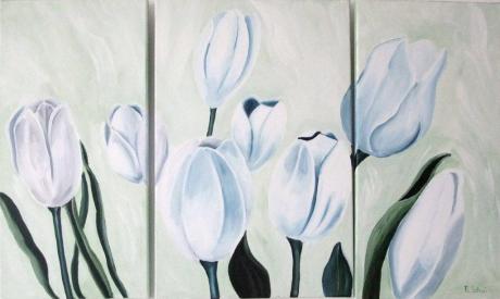 Weiße Tulpen - Barbara Schui - Array auf Array - Array - Array Weiße Tulpen - Barbara Schui - Array auf Array - Array - Array