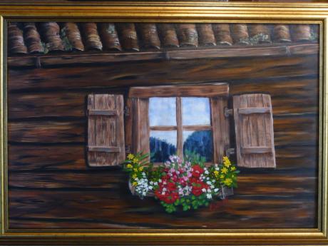 Almfenster - Edith Schroll - Array auf Array - Array - Array Almfenster - Edith Schroll - Array auf Array - Array - Array