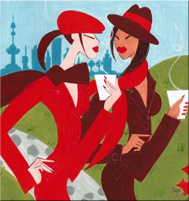 la conversation à deux - Maggie Divas - Array auf Array - Array - la conversation à deux - Maggie Divas - Array auf Array - Array -