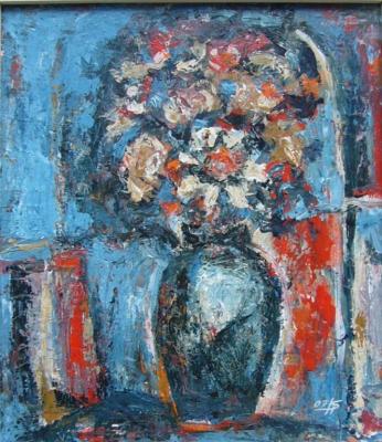 ---Blaue Vase - Karl-Heinz Schicht - Array auf Array - Array - Array ---Blaue Vase - Karl-Heinz Schicht - Array auf Array - Array - Array