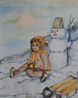 alleine mit dem Schneemann - Helen Lang - Array auf Array - Array - alleine mit dem Schneemann - Helen Lang - Array auf Array - Array -