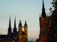Sommerabend in Halle an der Saale Sommerabend in Halle an der Saale