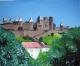 Carcasonne - Magdalena Kukla - Acryl auf Leinwand - Landschaft - Klassisch