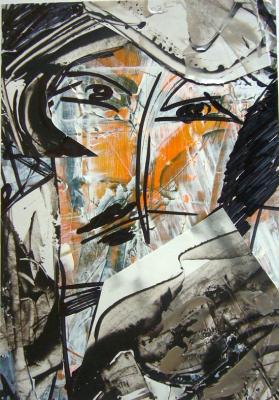 ---Frau mit weißem Kragen - Karl-Heinz Schicht - Array auf Array - Array - Array ---Frau mit weißem Kragen - Karl-Heinz Schicht - Array auf Array - Array - Array