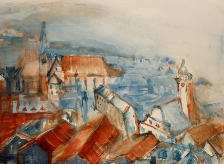 Blick auf Eichstätt - Renate Schamarek - Array auf Array - Array - Array Blick auf Eichstätt - Renate Schamarek - Array auf Array - Array - Array