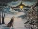 Vollmond / einsamer Wolf Vollmond / einsamer Wolf