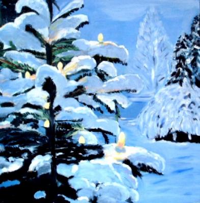 --verschneiter Weihnachtsbaum- - Dagmar Richter - Array auf Array - Array - Array --verschneiter Weihnachtsbaum- - Dagmar Richter - Array auf Array - Array - Array