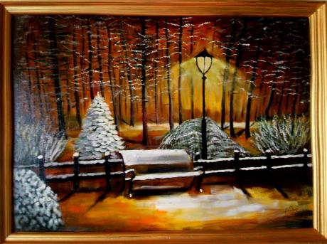 Die Parkbank - Andrzej Pospiech - Array auf Array - Array - Array Die Parkbank - Andrzej Pospiech - Array auf Array - Array - Array