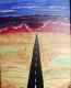 ---Road in the Desert--- - Christoph Gerritsen - Acryl auf Leinwand - Landschaft - ---Road in the Desert--- - Christoph Gerritsen - Acryl auf Leinwand - Landschaft -