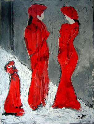 ---Damen mit rotem Hund - Karl-Heinz Schicht - Array auf Array - Array - Array ---Damen mit rotem Hund - Karl-Heinz Schicht - Array auf Array - Array - Array