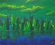 Green Skyline - Sabrina Pleiner - Acryl auf Leinwand - Sonstiges - Green Skyline - Sabrina Pleiner - Acryl auf Leinwand - Sonstiges -