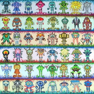 Variations of backsides Nr.1 - Mashikus - auf - Array - Variations of backsides Nr.1 - Mashikus - auf - Array -