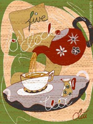 Clock Tea von Jacqueline Ditt - Galerie Studio universal arts - Array auf - Array - Clock Tea von Jacqueline Ditt - Galerie Studio universal arts - Array auf - Array -