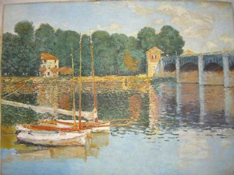 die Brücke von Argentuil -  daco - Array auf Array - Array - Array