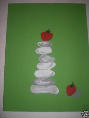 Strawberrys Acryl Mischtechnik - NiLa - Array auf Array - Array - Strawberrys Acryl Mischtechnik - NiLa - Array auf Array - Array -