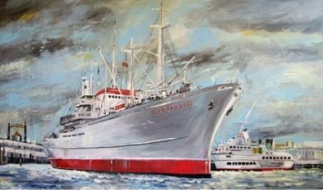 Cap San Diego-Hamburg - Wolfgang Archibald Nagl - Array auf Array - Array - Cap San Diego-Hamburg - Wolfgang Archibald Nagl - Array auf Array - Array -