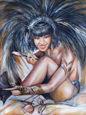 Tänzerin macht Pause - Wolfgang Archibald Nagl - Array auf Array - Array - Tänzerin macht Pause - Wolfgang Archibald Nagl - Array auf Array - Array -