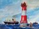 Leuchtturm von Arngast - Wolfgang Archibald Nagl - Acryl auf Leinwand - Sonstiges - Leuchtturm von Arngast - Wolfgang Archibald Nagl - Acryl auf Leinwand - Sonstiges -