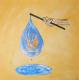 Tanzendes Paar im Wassertropfen - Karsten Hoffmann - Acryl auf  - Sonstiges - 