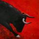Corrida de Toros I - Kathrin Felske-PreuÃ - Acryl auf Leinwand - Tiere - Realismus