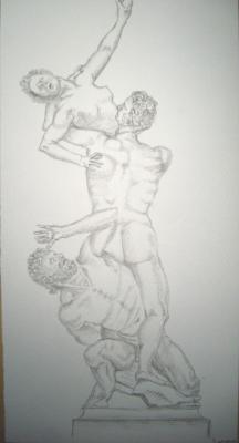 Giambolognas Raub einer Sabinerin - Christin Dahms - Array auf - - Giambolognas Raub einer Sabinerin - Christin Dahms - Array auf - -