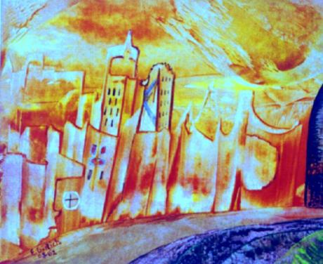 Vor dem Tunnel, 2002, Nr. 082, 27x23, Eva Goerlic - Eva Goerlich - Array auf - Array - Vor dem Tunnel, 2002, Nr. 082, 27x23, Eva Goerlic - Eva Goerlich - Array auf - Array -