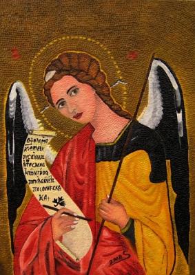 Engel (2008) nach zyprisch-kretischer Ikone - Steffi Schott - Array auf Array - Array - Engel (2008) nach zyprisch-kretischer Ikone - Steffi Schott - Array auf Array - Array -