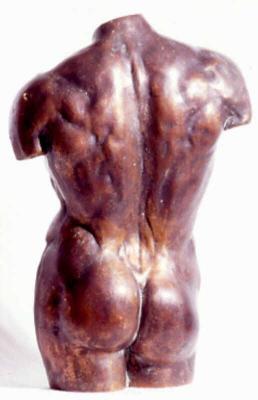 Männlicher Torso.1, Rückseite, anderer Guss (1991) - Hajo Horstmann - auf - Array - Männlicher Torso.1, Rückseite, anderer Guss (1991) - Hajo Horstmann - auf - Array -