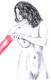 Marta -Lutz Erler- - Lutz Erler - Bleistift auf Karton - Sonstiges - 