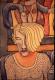 Besuch einer Dame im Atelier -Horst Gartenmeister- -  Farbenchaot -  auf  - Sonstiges-Frauen - 