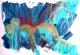 Einsamkeit(2002) -Bina-Art- - Bina Bina-Art - Acryl-Kreide auf Leinwand-Karton - Sonstiges-Einsamkeit - 