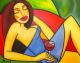 Frau mit Rotwein (2001) Ekaterina Moré Frau mit Rotwein (2001) Ekaterina Moré