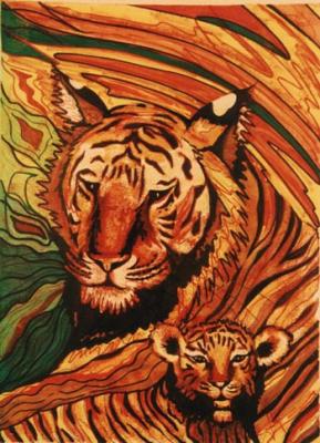 Tiger (2003) Udo Burkhardt - Udo Lutz Burkhardt - auf Array - Array - Tiger (2003) Udo Burkhardt - Udo Lutz Burkhardt - auf Array - Array -