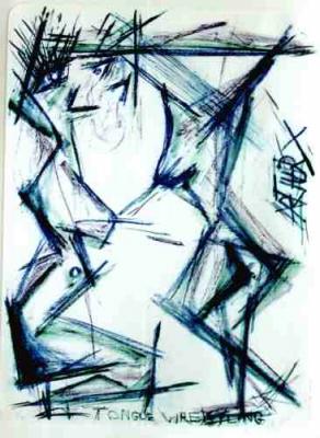 Tongue Wrestling, 2003, ArthurX - ArthurX - auf - Array - Tongue Wrestling, 2003, ArthurX - ArthurX - auf - Array -