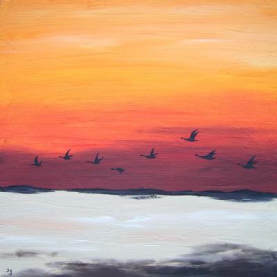 Flug der Wildgänse - Dagmar Bischoff - Array auf Array - Array - Array Flug der Wildgänse - Dagmar Bischoff - Array auf Array - Array - Array