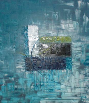 Variation in Blau - Michaela Jennessen - Array auf Array - Array - Variation in Blau - Michaela Jennessen - Array auf Array - Array -