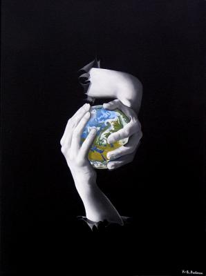 The world in your hands or Conflict (2008) - Kenneth-Edward Swinscoe - Array auf Array - Array - The world in your hands or Conflict (2008) - Kenneth-Edward Swinscoe - Array auf Array - Array -