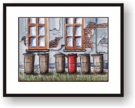 Stilleben mit Mülltonnen - Helmut Probst - Helmut Probst - Array auf Array - Array - Stilleben mit Mülltonnen - Helmut Probst - Helmut Probst - Array auf Array - Array -