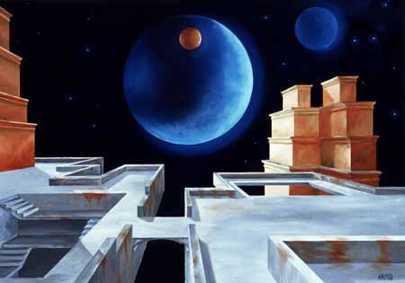 Tempel zum blauen Mond (2001) Hamid Omaryar - Hamid Omaryar - auf Array - Array - Tempel zum blauen Mond (2001) Hamid Omaryar - Hamid Omaryar - auf Array - Array -