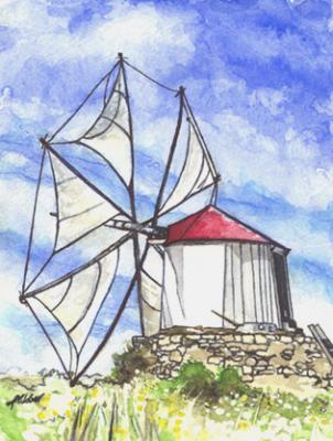 Windmühle auf Madeira (2002) Stefan Weber - Stefan Weber - Array auf Array - Array - Windmühle auf Madeira (2002) Stefan Weber - Stefan Weber - Array auf Array - Array -