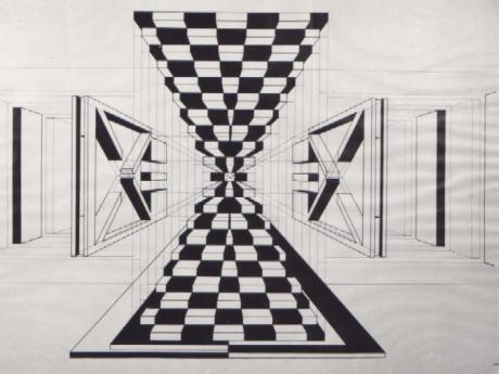 Mirror Stairs (Spiegeltreppe) 1972 - Noél Dietrich - Array auf - Array - Mirror Stairs (Spiegeltreppe) 1972 - Noél Dietrich - Array auf - Array -