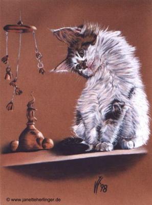 Katze mit Glockenspiel (1998) Janette Herlinger - Janette Herlinger - Array auf Array - Array - Katze mit Glockenspiel (1998) Janette Herlinger - Janette Herlinger - Array auf Array - Array -