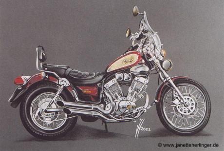 Motorad Yamaha Virago (2002) Janette Herlinger - Janette Herlinger - Array auf - Array - Motorad Yamaha Virago (2002) Janette Herlinger - Janette Herlinger - Array auf - Array -