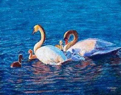 Schwanenfaamilie (2004) Brigitte Hintner - Brischit - Array auf Array - Array - Schwanenfaamilie (2004) Brigitte Hintner - Brischit - Array auf Array - Array -