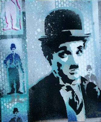 Charlie Chaplin (2005) - joy-art - auf Array - Array - Charlie Chaplin (2005) - joy-art - auf Array - Array -