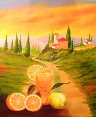 Orangensaft - Maler Roevel - Array auf Array - Array - Orangensaft - Maler Roevel - Array auf Array - Array -