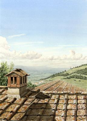 Tuscany Roofs II (2004) - Manfred Manfred Hönig - Array auf Array - Array - Tuscany Roofs II (2004) - Manfred Manfred Hönig - Array auf Array - Array -