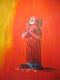 Verliebter Clown (2005) - Werner Szendi - Acryl auf Leinwand - Sonstiges - 