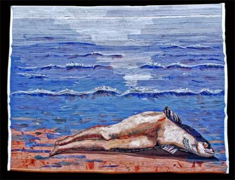 Kleiner Meerjungfisch (2006) - nach R. Magritte - Friederike Hoerst-Roehl - auf - Array - Kleiner Meerjungfisch (2006) - nach R. Magritte - Friederike Hoerst-Roehl - auf - Array -