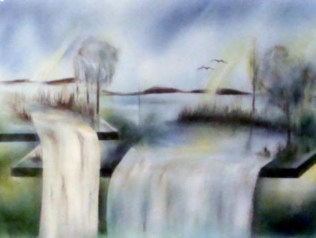 Wasserfall1 - Christine Krauß - Array auf - Array - Wasserfall1 - Christine Krauß - Array auf - Array -